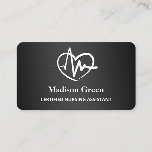 Certified Nursing Assistant 名刺 (正面)