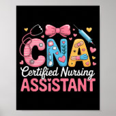 Certified Nursing Istant Nurse Aide Nurse Istant C ポスター (正面)