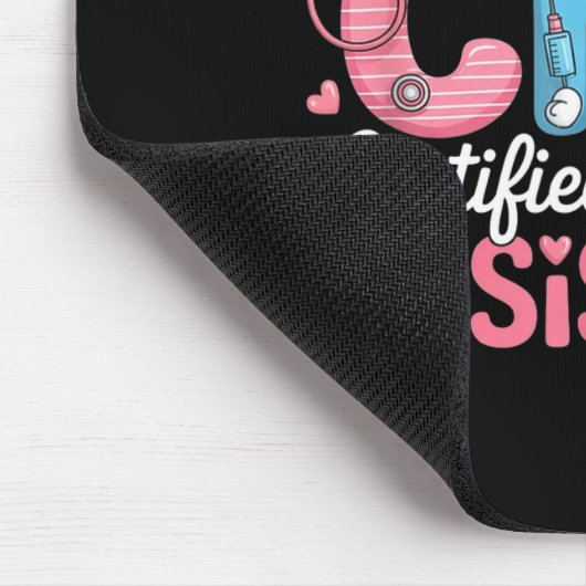 Certified Nursing Istant Nurse Aide Nurse Istant C マウスパッド (コーナー)