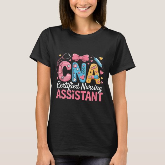 Certified Nursing Istant Nurse Aide Nurse Istant C Tシャツ (正面)