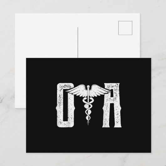 Certified Occupational Therapy Assistant , OTA OT. 案内ポストカード (正面/裏面)