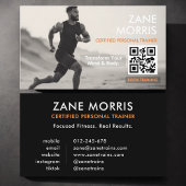 Certified Personal Trainer QR Code 名刺