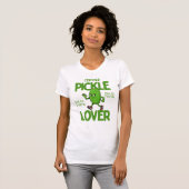 Certified Pickle Lover Cute Funny Dill Pickle Tシャツ (正面フル)
