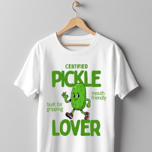 Certified Pickle Lover Cute Funny Dill Pickle Tシャツ