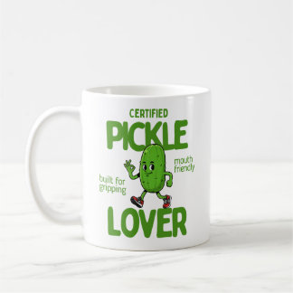 Certified Pickle Lover Funny Foodie Coffee  コーヒーマグカップ