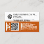 Certified Professional Welding Inspector 名刺 (裏面)