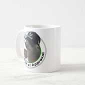 Certified Seal of Approval | デッドパンネームカスタム コーヒーマグカップ (正面左)
