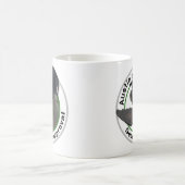 Certified Seal of Approval | デッドパンネームカスタム コーヒーマグカップ (中央)