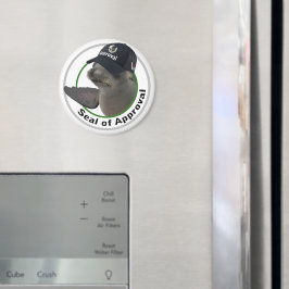 Certified Seal of Approval | 無表情のシールマグネット マグネット