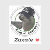 Certified Seal of Approval | Deadpan Vinyl Sticker シール (シート)