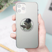 Certified Seal of Approval | Deadpan Vinyl Sticker シール (スマートフォン)