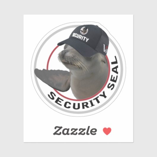Certified Security Seal | Deadpan Vinyl Sticker シール (シート)