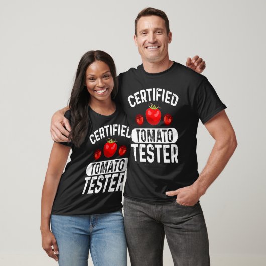 Certified Tomato Tester I Tomato Tシャツ (ユニセックス)