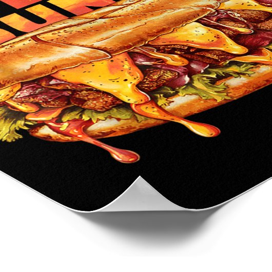 Certified Torta Under Funny Mexican Food Lover  ポスター (角)