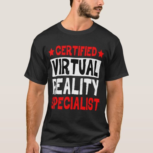 Certified Virtual Reality Specialist Tシャツ (正面)