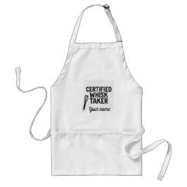 Certified Whisk Taker – Modern Personalized Kitche スタンダードエプロン
