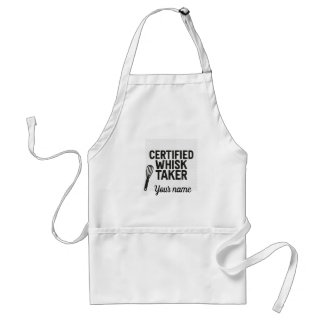 Certified Whisk Taker – Modern Personalized Kitche スタンダードエプロン
