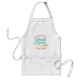 Certified Whisk Taker – Personalized Kitchen Apron スタンダードエプロン