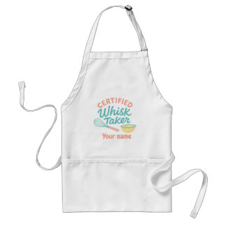 Certified Whisk Taker – Personalized Kitchen Apron スタンダードエプロン