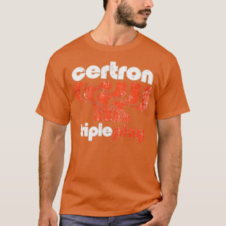 Certron Cassette Tape T-Shirt - Retro 80s Cassette Tシャツ