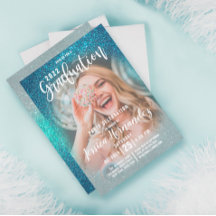 Cerulean Blueトリプルグリッター写真卒業