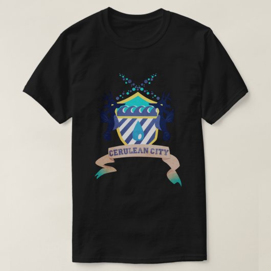 Cerulean City Gymシャツ.png Tシャツ (デザイン正面)