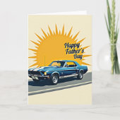 Cerulean Coupe Fathers Day Card カード (正面)