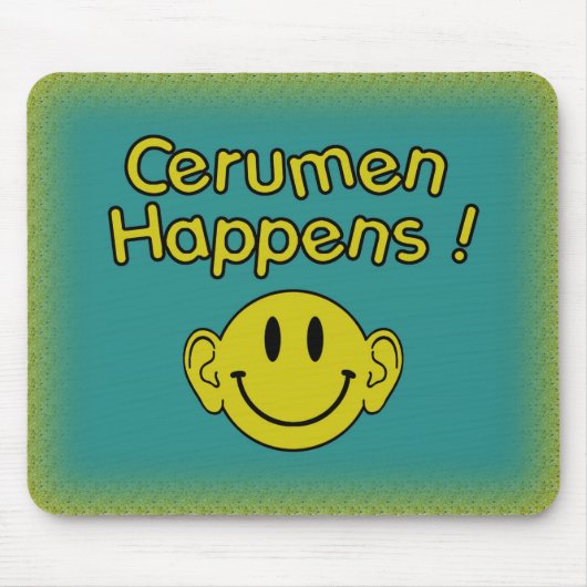 Cerumenは起こります マウスパッド (正面)