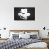 Cerussite結晶（PbC03、炭酸鉛）、Namibi キャンバスプリント (インサイチュ (寝室))