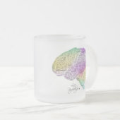 Cerveau Psychologie フロストグラスマグカップ (正面右)