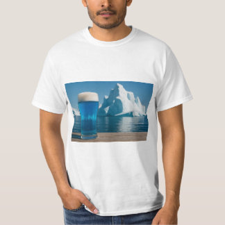 Cerveza Azul y Iceberg Japonés Tシャツ