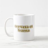 cerveza ESのbuena コーヒーマグカップ (左)