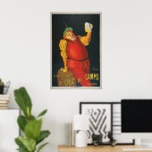 Cervezas La Cruz Del Campo Poster - Cappiello ポスター (ホームオフィス)