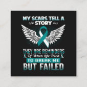 Cervical Cancer Women エンクロージャーカード (裏面)