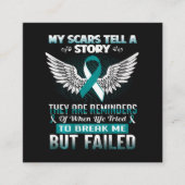 Cervical Cancer Women エンクロージャーカード (正面)