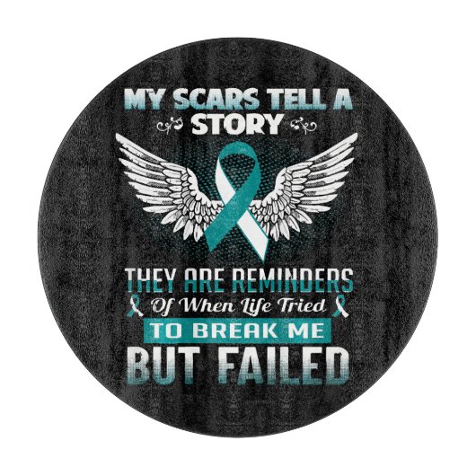 Cervical Cancer Women カッティングボード (正面)