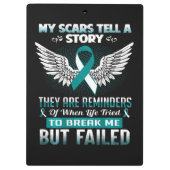 Cervical Cancer Women クリップボード (裏面)