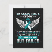 Cervical Cancer Women サンキューカード (正面)
