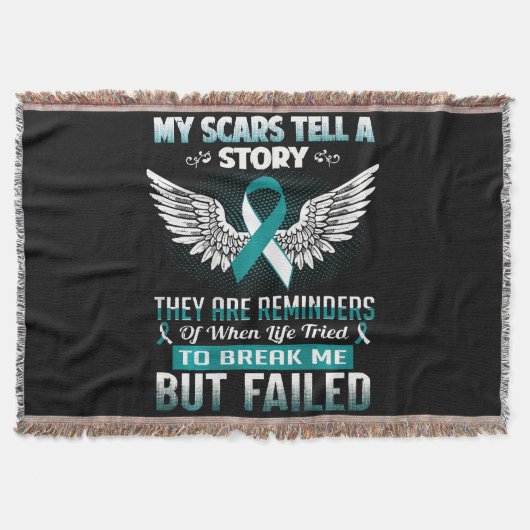 Cervical Cancer Women スローブランケット (正面)