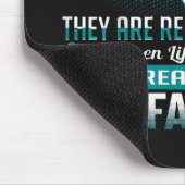 Cervical Cancer Women マウスパッド (コーナー)