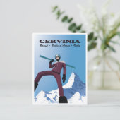 Cervinia,Breuil,Valle d'Aosta，イタリア， ポストカード (スタンド正面)