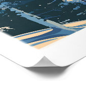 Cervinia Ski Print - Italy 1 ポスター (角)