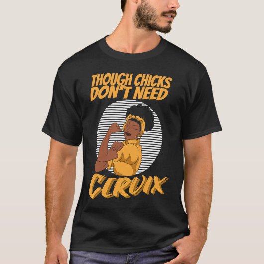 Cervix Removal Post Surgery Tough Chicks Dont Need Tシャツ (正面)