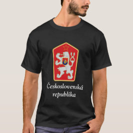 Československáのrepublika -チェコスロバキアのTシャツ Tシャツ