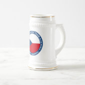 Československo shield ビールジョッキ (正面右)