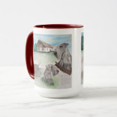 Ceskyテリア マグカップ (正面左)