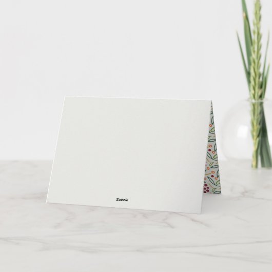 Český jazyk: Štědrý den a Nový rok! シーズンカード (裏面)