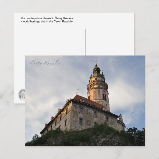 Cesky Krumlovはがき ポストカード (正面/裏面)