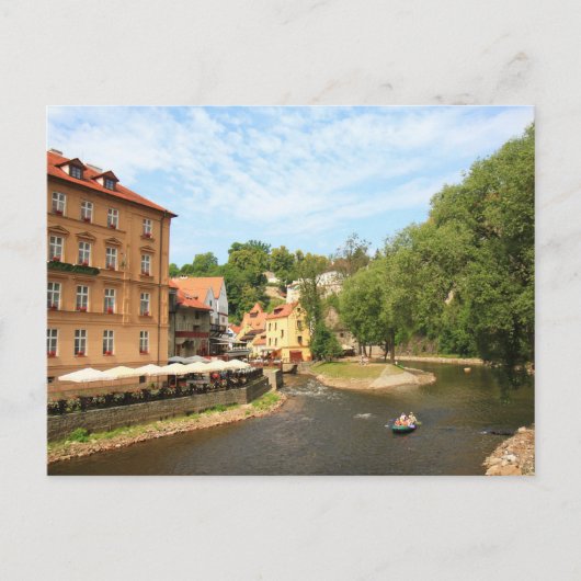 Cesky Krumlov 002のチェコの写真 ポストカード (正面)