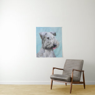 Cesky Terrier 絵画's – かわいいオリジナルドッグアート タペストリー